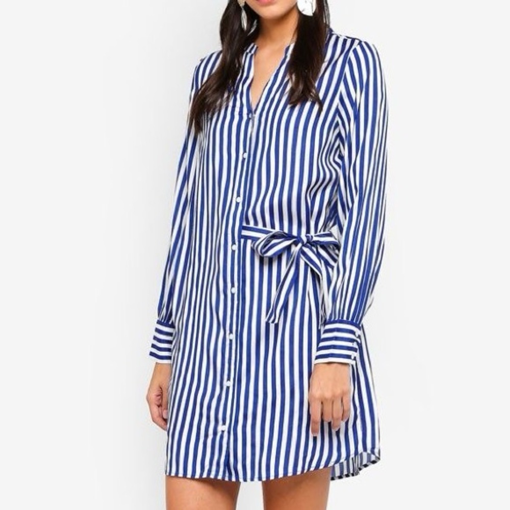 Vero Moda Bloom Striped Shirt Dress